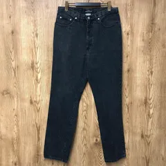 USA製 90s GUESS by GEORGES MARCIANO ゲス ブラックデニム パンツ ジーンズ ジーパン サイズ W34L32 メンズ L位 90年代 ヴィンテージ 古着 s24081790