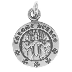 CHROME HEARTS クロムハーツ（原本無） ペンダントトップ CHRM ANGL MDL エンジェル メダル チャーム V2 ペンダントトップ シルバー系【中古】のサムネイル