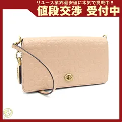 コーチ ショルダーバッグ シグネチャー ディンキー 中古
