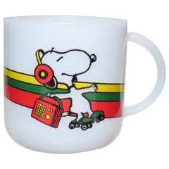 スヌーピー マグカップ 耐熱ガラスマグ RAINBOW ピーナッツ 大西賢製販 プレゼント キャラクター グッズ 