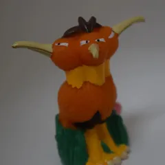 ドードリオ 彩色明るめ 足黄色 指人形 ポケモンキッズ ソフビ人形 ポケモン