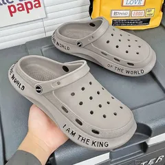 メンズ  サンダル 2way サボサンダルメッシュ スリッパ 室内 ビーチサンダル 職場 クロッグ サボ サンダル 通気性 滑り止め 速乾 水陸両用 軽量 おしゃれ スリッパxindixin07