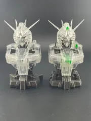 【中古品】 2点セット　機動戦士ガンダム　MSメカニカルバスト　 Vガンダム　メカニカルクリアのサムネイル
