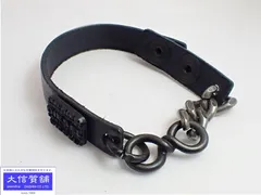 ディーゼル レザー ブレスレット ブラック