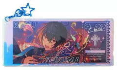 【中古】キーホルダー 朔間凛月 メモリアルオーロラチケットチャーム-SHUFFLE- 「あんさんぶるスターズ!!」
