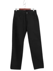 【お得なクーポン配布中!】 ラスラー ブラック デニム パンツ メンズ 33 32 / ラングラー ジーンズ ストレート テーパード ジーパン ヘビーウェイト Gパン 黒 RUSTLER