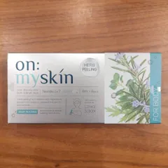 on: myskin ハーブピーリング ニードルLv3 8包 Amazon | 【公式】on:myskin face用│自宅でハーブピーリング