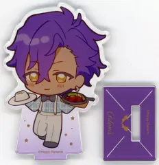 【中古】アクリルスタンド・アクリルパネル 乙狩アドニス 「あんさんぶるスターズ!! ENSEMBLE HOLIDAY!!×animatecafe 描き起こしビジュアル アクリルスタンドコレクション(Cグループ)」