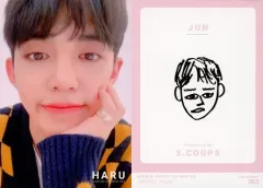 【中古】コレクションカード(男性) 063[ノーマルカード]：SEVENTEEN/S.COUPS(エスクプス)/ノーマルカード/「SEVENTEEN 2019 JAPAN TOUR ’HARU’」トレーディングカード