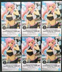 プライズ 機動戦士ガンダムSEED FREEDOM GLITTER＆GLAMOURS Lacus Clyne ラクス･クライン Racing ver. 6個セット 美少女フィギュア まとめ
