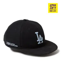 【ムラスポ公式】新品 NEW ERA ニューエラ キャップ 帽子 RC 9FIFTY ロサンゼルス・ドジャース ブラック ブラックスウェードバイザー 14667633