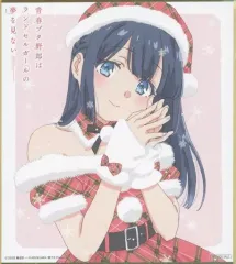 【中古】紙製品 牧之原翔子 描き下ろしミニ色紙 「青春ブタ野郎はランドセルガールの夢を見ない」 2週目来場者特典