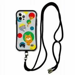 [iPhone15] iPhoneSE 第3世代 / 第2世代 スマホショルダー付 i-coronケース iPhone15 iPhone14 iPhone13 12 11 スマホケース カバー 肩掛け 斜め掛け アニマル柄 猫柄 ネコ 水玉 茶トラ サバトラ