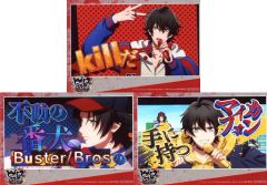 [중고] 캐릭터 카드 이케부쿠로 디비전(Buster Bros!!!) L판 브로마이드 세트(3장 세트) [Blu-ray/DVD 히프노시스 마이크-Division Rap Battle- Rhyme Anima 제1권] 애니메이트 구입 특전