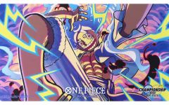 [Used] ONE PIECE Card Game Original Rubber Playmat (Supply)Monkey.D.Luffy Championship 2023 World Finals Participation Souvenir