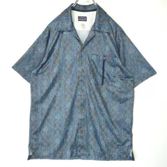patagonia リズム 廃盤 希少 ポリエステル 半袖シャツ S patagonia リズム 廃盤 希少 ポリエステル 半袖シャツ S