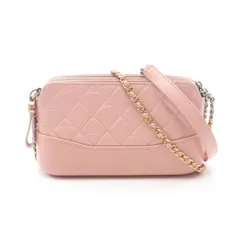 シャネル CHANEL ショルダーバッグ ガブリエル A94505 ピンク カーフ（牛革） ガブリエル ドゥ チェーンウォレット レディース Used A
