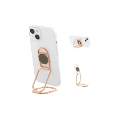 【新品】 GUSTEK スマホリング 携帯リング ホルダー 新縦置き型 バンカーリング 携帯スタンド 360°回転 折りたたみ式 薄型 滑り止め コンパクト 折りたたみ 耐久性 スすまほりんぐおしゃれ 落下防止 角度可調 貼り替え可能 携帯電話/タブレッ  1