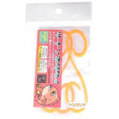 [LEVEL6（レベロク）] ツートンネクタイ スリムSカーリー P2 ケイムラオレンジ 
