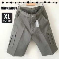 【未使用品】マックダディ/MACKDADY★コットンエステルデニム★カーゴショーツ★製品染め★メンズXL/w36(91cm)  2406J011