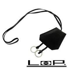 ■美品■ エルメス クロシェット クローシュ ネックレス ブラック レザー 【96655】のサムネイル