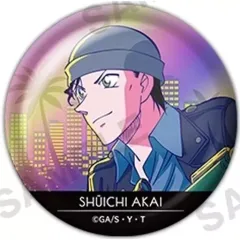 【中古】バッジ・ピンズ 赤井秀一 「名探偵コナン トレーディングホログラム缶バッジ シティポップver.」