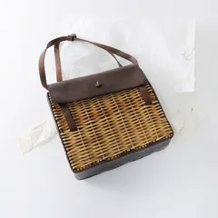 エバゴス　ebagos かごバッグ　レア ebagos【予約】2025年8月～2026年1月末頃入荷予定ファスナー付