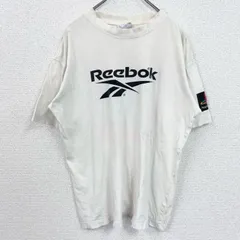 古着 used 90s Reebok リーボック PlayStation プレステ 半袖ロゴプリントTシャツ 白 ヴィンテージ