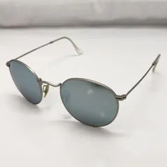 【中古】Ray-Ban サングラス RB3447 ROUND METAL ケースあり レイバン[91]