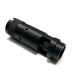 【送料無料】SUREFIREタイプ 14㎜逆ネジ　ショートタイプサプレッサー 送料無料】SUREFIREタイプ 14㎜逆ネジ ショートタイプサプレッサー
