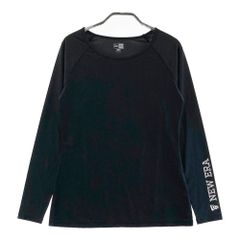 サイズ：MEDIUM NEW ERA ニューエラ 2024年モデル 長袖 インナー Tシャツ  ブラック系 [240101221273]# ゴルフウェア レディース ストスト