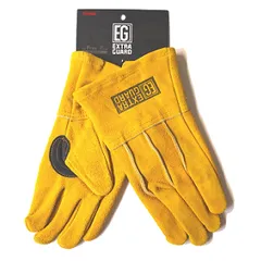 EXTRA GUARD TAKIBI EG-012 S フリー 東和コーポレーション 焚き火  牛床革手袋 アウトドア手袋 やわらか5本指 キャンプ