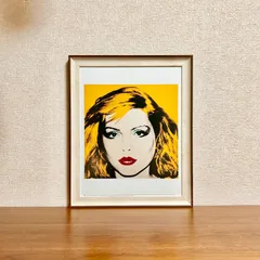 新品☆額縁付アートポスター(BRUCE MCGAW GRAPHICS)☆アンディ・ウォーホル（Andy Warhol）☆ポップアート☆Debbie Harry, 1980☆203