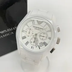 公式 ストアファッション - 【先月電池交換済み】ENPORIO ARMANI