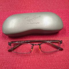 【ちょい悪】伊達メガネ　レイバン　RB8528　1000　52ロ16　140