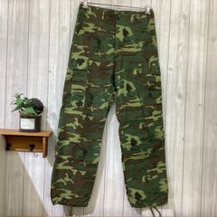 美品 バズリクソンズ トロピカルコンバットバトルトラウザーズ SMALL/SHORT コットンポプリン カーゴパンツ MS0022
