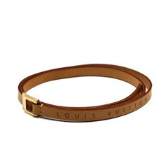 【楠本質店/元住吉】ルイヴィトン　ルイヴィトン　ポシェットフロランティーヌ用　ストラップ　ヌメ革　ゴールド金具　全長：約85cm【中古】