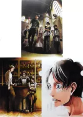 【中古】クリアファイル コミックス13＆14＆15巻 A4クリアファイル3枚セット 「進撃の巨人展 FINAL」