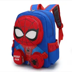 スパイダーマン　3D子供用バッグ　リュックサック　バックパック　ランドセル