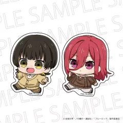 【中古】シール・ステッカー C.蜂楽廻＆千切豹馬 ぷちてく ステッカーセット 「TVアニメ ブルーロック」