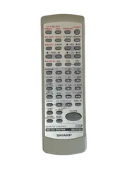 【保証付】シャープ SHARP オーディオ 純正リモコン 「RRMCG0040SJSA」のサムネイル