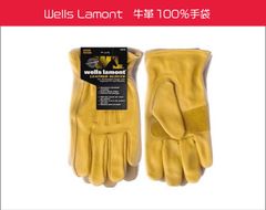 Wells Lamont　牛革100％使用　作業用手袋