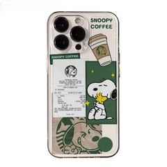 スヌーピーファン必備！iPhone用スマホケース iPhone用ケース 多機種対応 “スヌーピーコーヒー” テーマケース