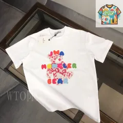 【今日特価】MONCLER Color Bear カップル T シャツ