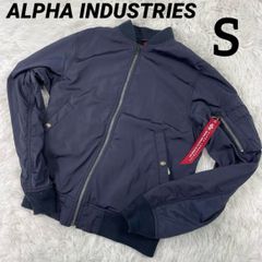 ALPHA INDUSTRIES アルファインダストリーズ　ma-1 ネイビー