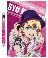 【中古】文房具その他 来栖翔 ライト付きボールペン＆クリアファイルセット 「タイトーくじ本舗 うたの☆プリンスさまっ♪マジLOVE1000%」 G賞