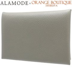 HERMES(エルメス) カルヴィ デュオ 小銭入れ・コインケース コンパクト財布 カードケース エバーカラー パラジウム金具 グリメイヤー グレー灰 シルバー金具 B刻印 ユニセックス 40803000789【新品】【アラモード】