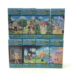 01w-2789 〇  未開封品 WCF ワンピース ワールドコレクタブルフィギュア vol.27 全8種セット 【中古品】