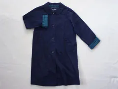 ファミリア familiar アウトレット 子供服 女の子 130cm 長袖 スプリング コート アウター 紺 春 秋 ★3 ガールズ 女児 キッズ 【中古】 ユーズド リサイクル こども