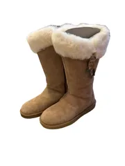 UGG australia♡ロザベラロングブーツスエード24cmウッドヒール UGG australia♡ロザベラロングブーツスエード24cmウッドヒール